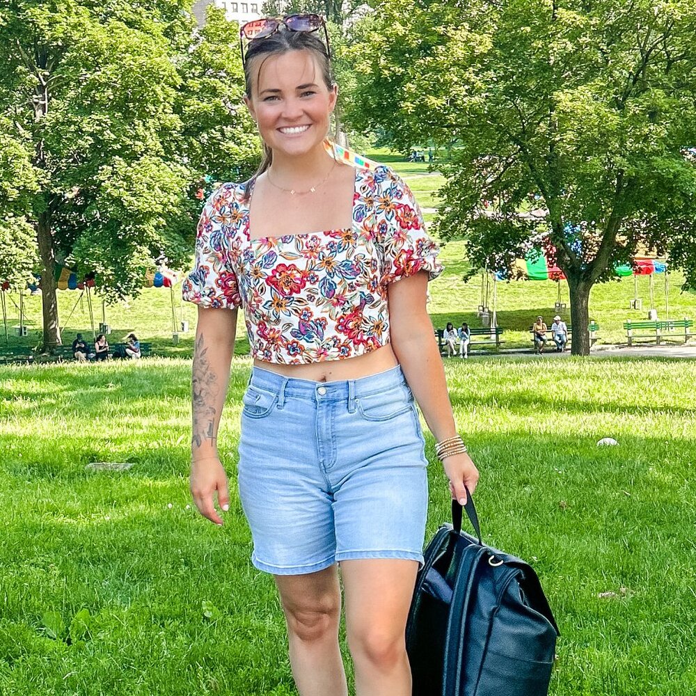 Floral Crop Top